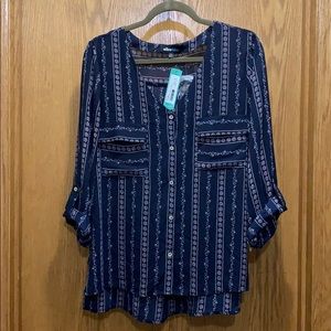 Alice Blue for Stitch Fix top